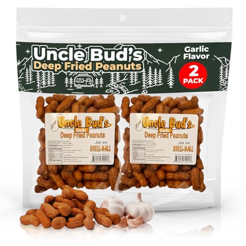 Image of Uncle Bud's Deep Fried Peanuts, Garlic Flavor - 2 Pack