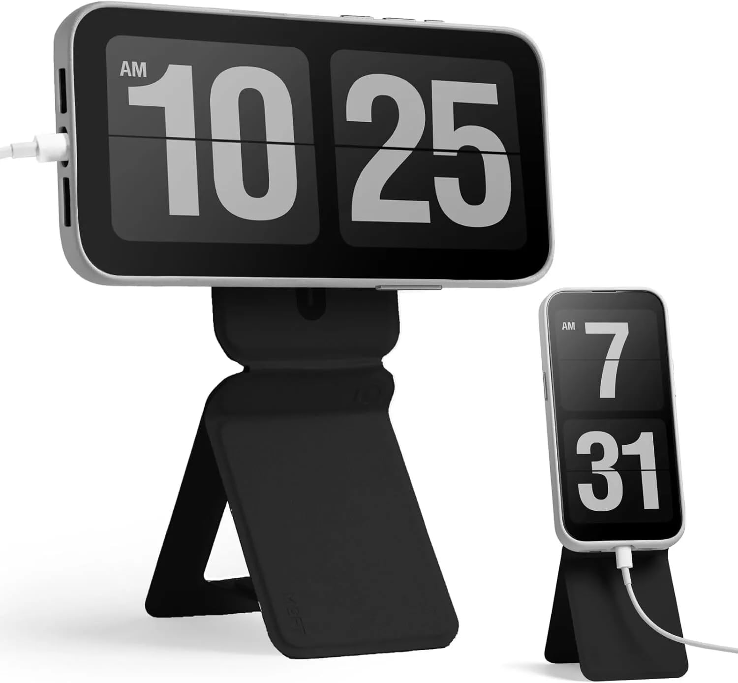 Snap Tripod Stand for iPhone 15/14/13/12. Magsafe Compatible Selfie Stick. Black