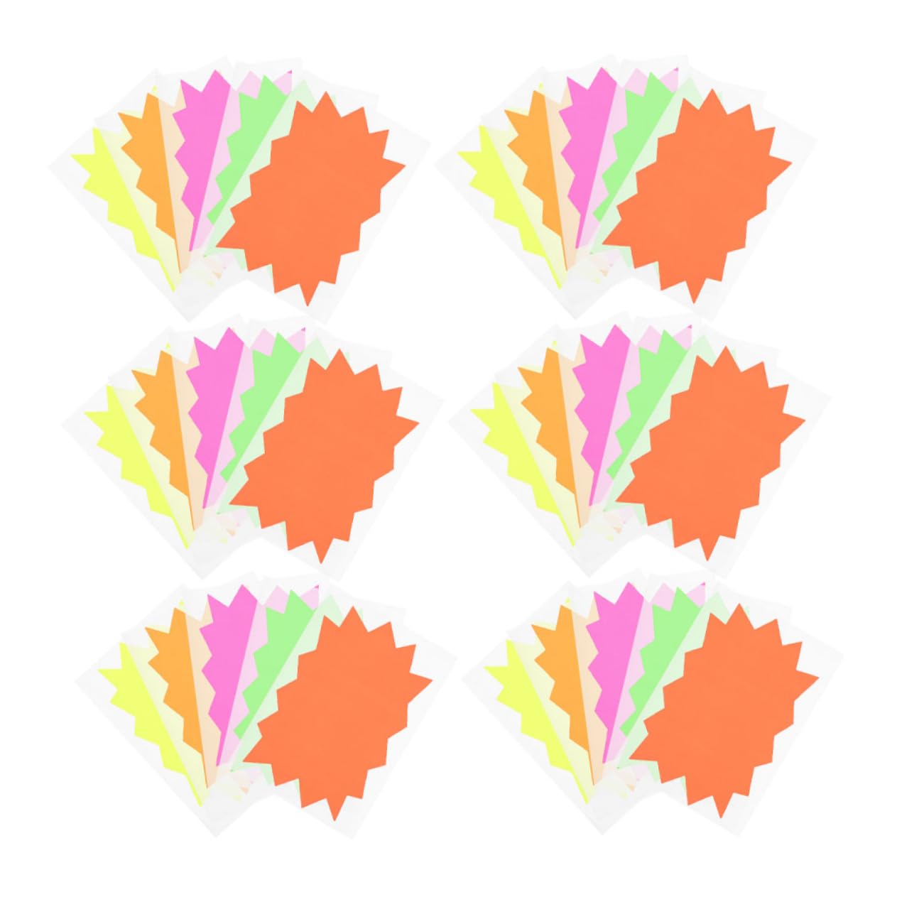 OFFSCH Self-Adhesive Labels 100pcs Retail Sale Sign Universal Application Label Stickers