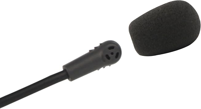 12 Pack Headset Microphone Windscreen Foam Cover Soft Comfortable and High-density Lapel Mic Covers Pop Filter Replacement Windshield for Headset Microphone