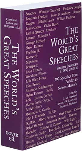 The World's Great Speeches: Fourth Enlarged (1999) Edition #TOP2