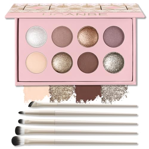 UCANBE Baked Eyeshadow Palette Set