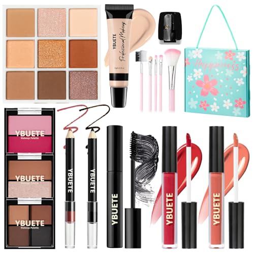 YBUETE Make-up Set für Teenager, Mädchen und Frauen - Tragbares...