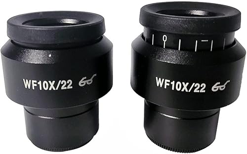 Microscope Kit High Eye Point Trinocular Microscope Eyepiece Adjustable Optical Glass Len Microscopio Microscope Lens Adapters