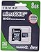 Price comparison product image Fujifilm MicroSDHC 8 GB High Performance C10 Memory Card with SD-Adaptor - Black