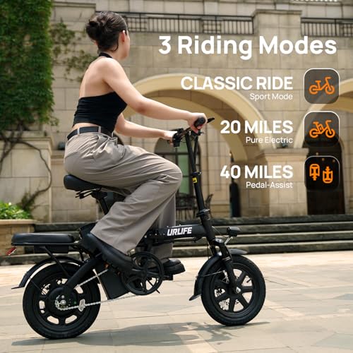 URLIFE 500W Peak Folding Ebike