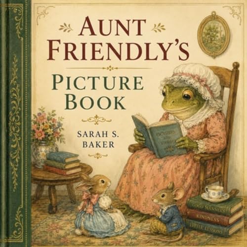 『Aunt Friendly's Picture Book by Sarah S. Baker』のカバーアート