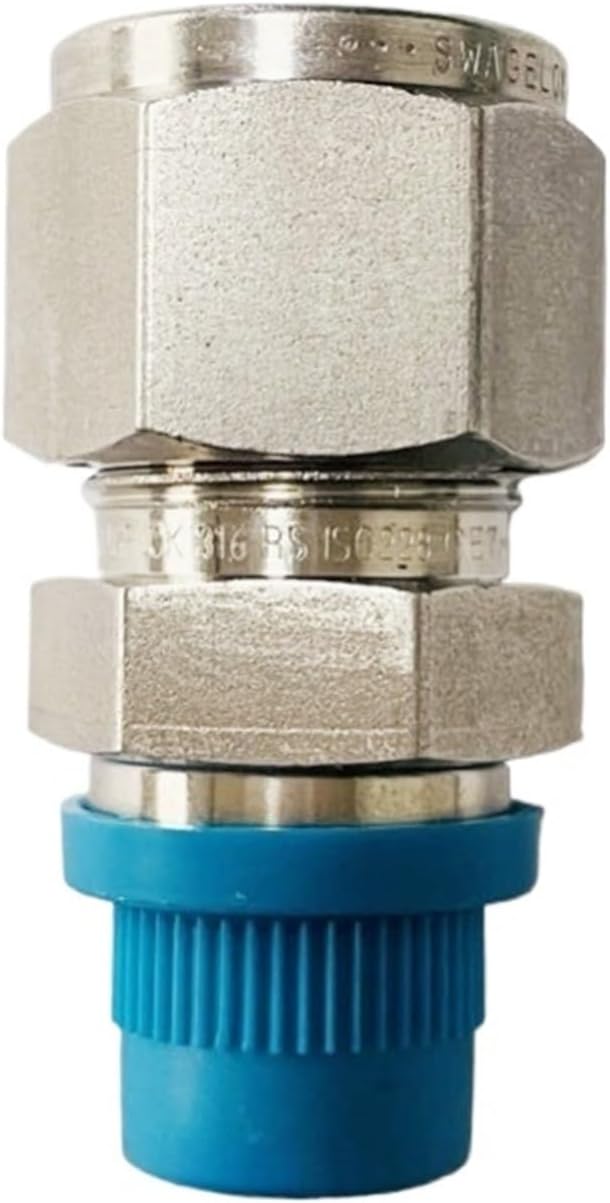 SS-810-1-8RS 316 Straight-Through Parallel Thread Stainless Steel Ferrule Fitting 1/2inch 1/2RS
