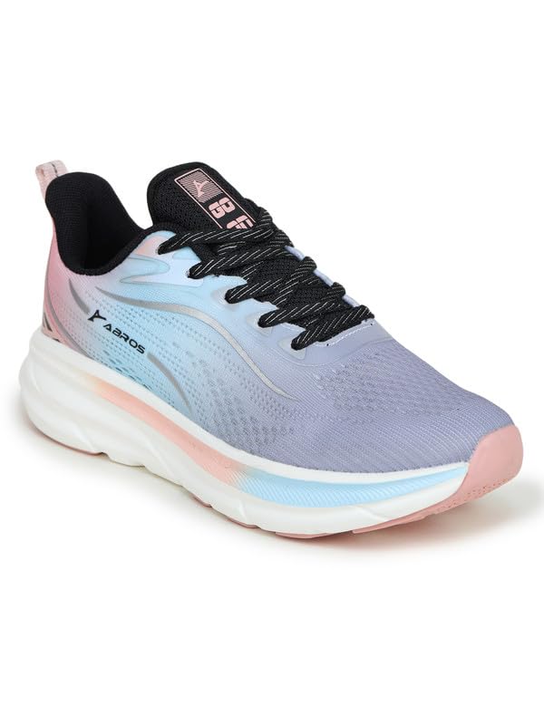 ABROS Womens Starfire ASLO0215 Sports Shoes|Running Shoes|Walking Shoes_L.Grey/Pink_7UK (B0CV34GR5D) Amazon Price History, Amazon Price Tracker
