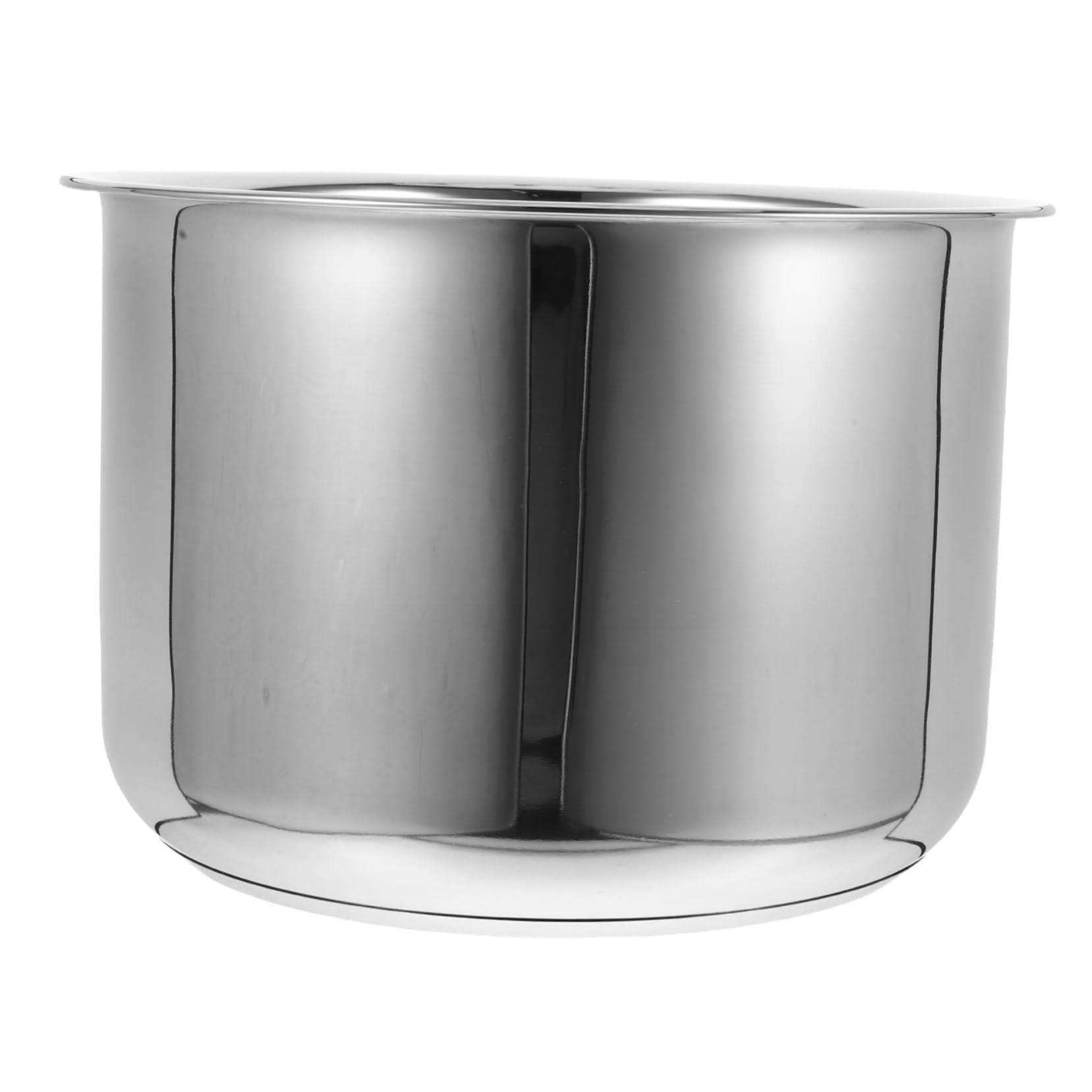 ABOOFAN Recipiente Interior para Olla Arrocera De Acero Inoxidable De 6 litros, Pieza De Repuesto Calentamiento Rápido y Distribución Uniforme del Calor para Uso Doméstico