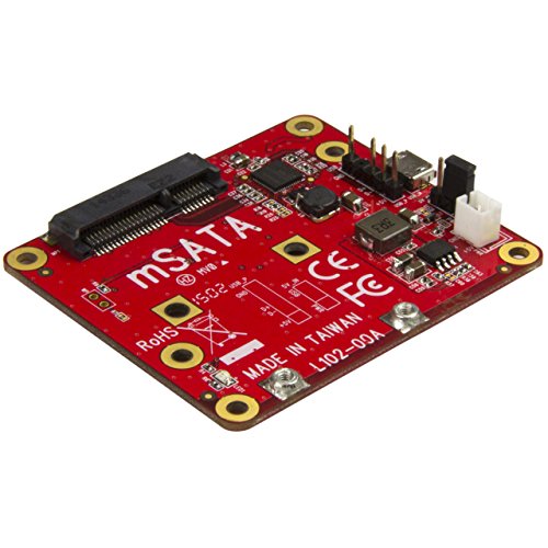 StarTech.com Convertidor USB a mSATA para Raspberry Pi miniatura 1