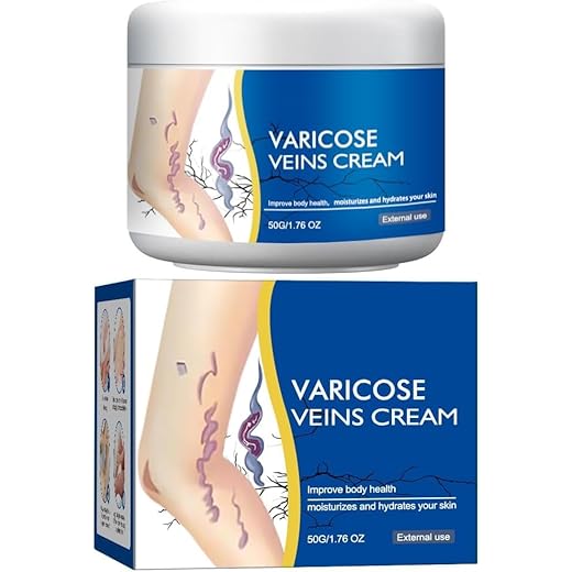 KOAHDE Crema Eliminación de Venas Varicosas,Crema Calmante Para Piernas,Alivio Rápido para Piernas Cansadas y Pesadas,60G,Relajación y Alivio de la Fatiga Mejora la Circulación Sanguínea