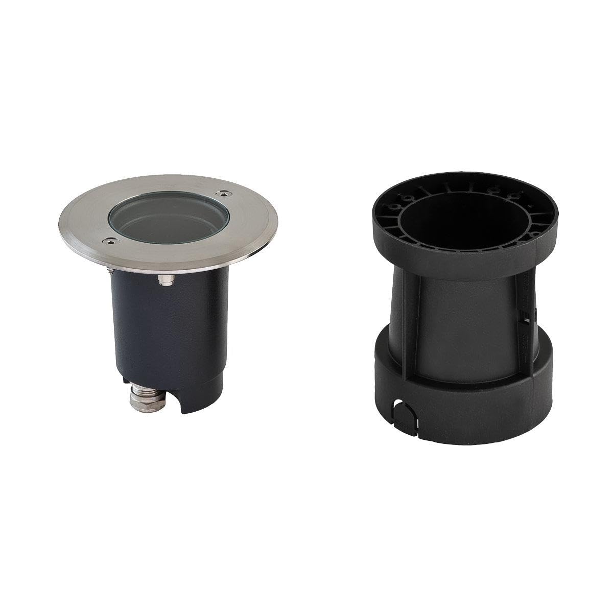 Luminaire encastré dans le sol 1x0W halogène 679 235 éclairage sol