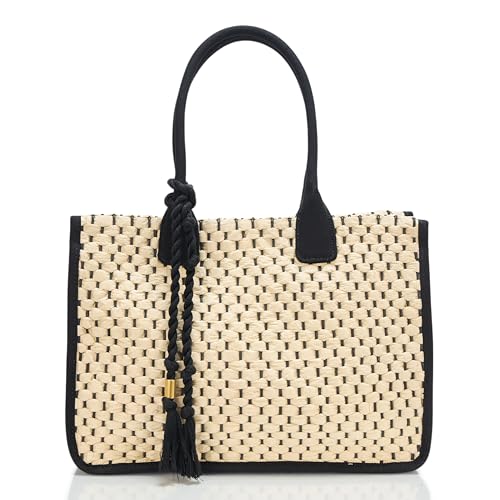 Sac à Main Femme Vince Camuto Orla-to9 Noir Naturel pour Ranger vos Essentiels