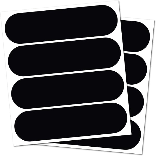 B REFLECTIVE - Kit 4 Stickers Autocollants Noirs Réfléchissants Casque Moto - Taille Bandes Homologuée FR - Visibilité - Sobre & Design - Adhérence optimisée - Lot de 2 - 1