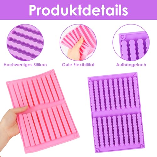 KFDDRN Backmatte Hundekekse,2 Stücke Backmatten Für Hundeleckerlies, Hundekekse Backform,Silikon Backmatten Hundekekse Für Müsliriegel Backform,DIY Hundekekse Und Leckerlis