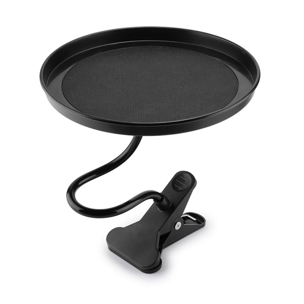SHANXIYINGHAIBAIHUODIAN Car Swivel Tray for BMW 2er U06 Active Tourer 2022, Waterproof Food and Drink Holder with Flexible Arm and Strong Clamp Attachments for Vehicles