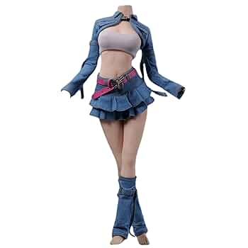 Dreamer 1/6サイズフィギュア用衣装 女性用 デニムカスタムセット Dreamer 1/6フィギュア用衣装 女性用 Killer デニムカスタム