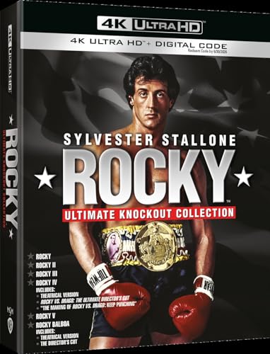 ROCKY I-VI COLLECTION (4K Ultra HD + Blu-ray)