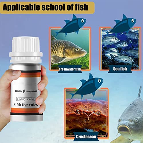 Dfbiu Dmpt Fish Attractant, Dmpt Fish Attractant Fifth Dynasties, Dmpt Fish Attractant Trout, Bass, Catfish, Carp, Fishing Bait Additive Powdernts, Fishing Attractants 30G (3 Pcs) #TOP3