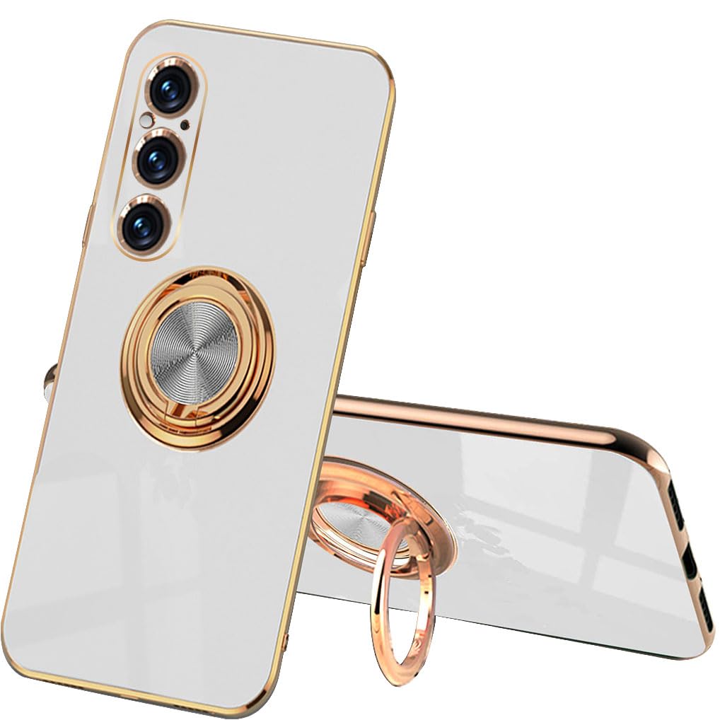 Jual Case Sony Xperia 1 IV / 5 IV Carbon Fiber Texture Premium Leather Hard Cover | Indonesia