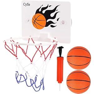 SEISSO Mini BasketballKorb Kinder Basketballkorb Indoor Set Mit 2 Mini Basketbäll 1 Basketballkorb 1 Luftpumpe Basketballkorb Unterhaltungsspielzeug für Kinder
