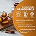 Worldwide Botanicals Organic Orange Peel, Granules – 8 ounces - 100% Citrus sinensis – Sweet Orange Rind, Pith & Zest for Adding Brightness To Teas, Baked Goods, Savory Dishes, & Sauces
