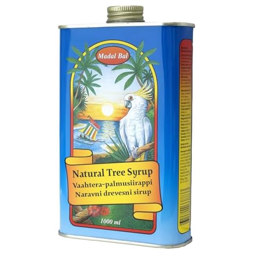 Madal Bal Naturligt träd sirap tenn, 1 000 ml