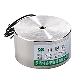 YXQ 50Kg 110LB 24V 50mm Electric Lifting Magnet Electromagnet Solenoid