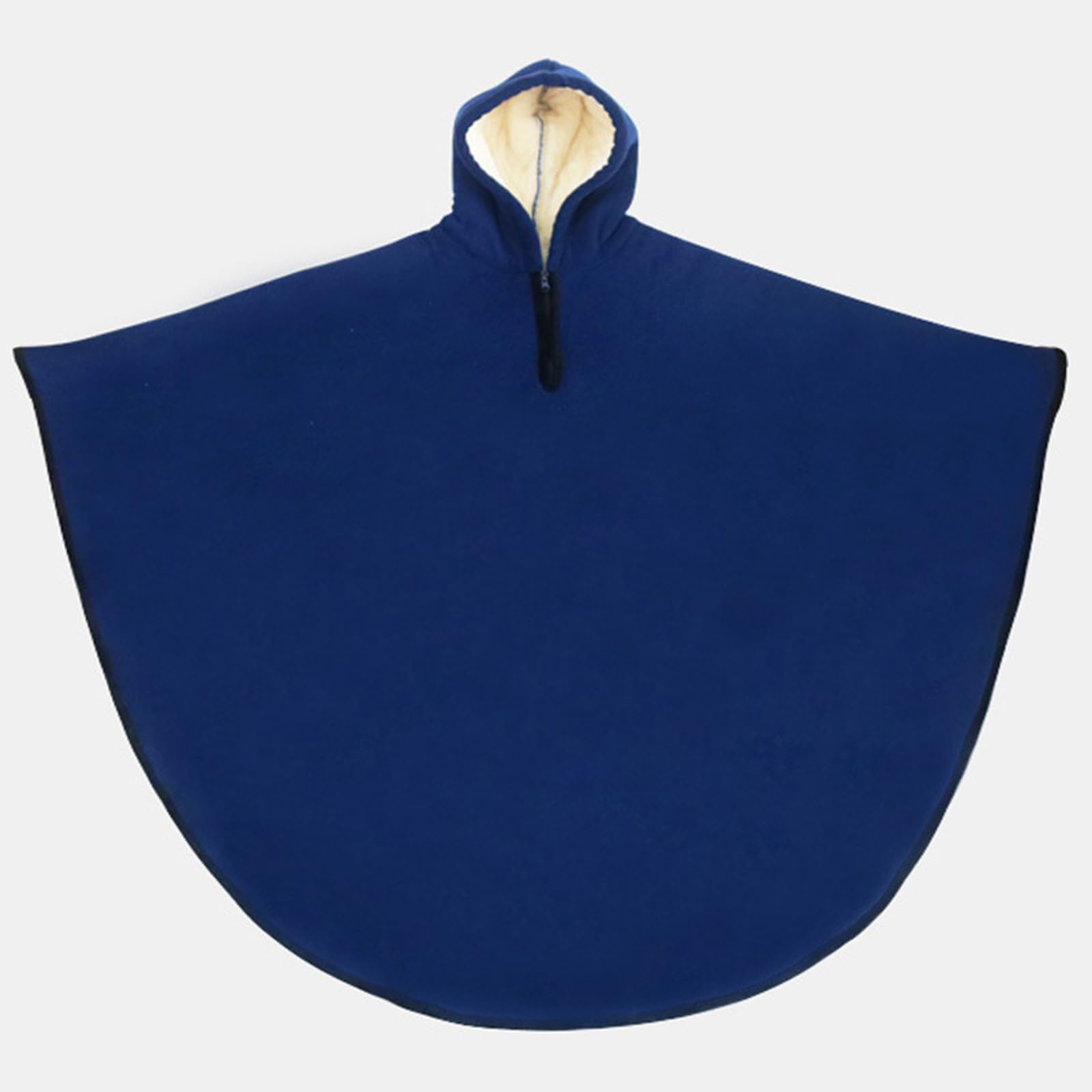 Couverture thermique en polaires fauteuil roulant avec capuche chaude anti-froid