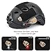 NECARL Tactical Helmet Light Military with IR + Red +White LED Task Lamp, Survival Signal Light with 4 Mount Accessories for Fast Mich Helmet Molle System 20mm Picatinny Rail (3R-DE)