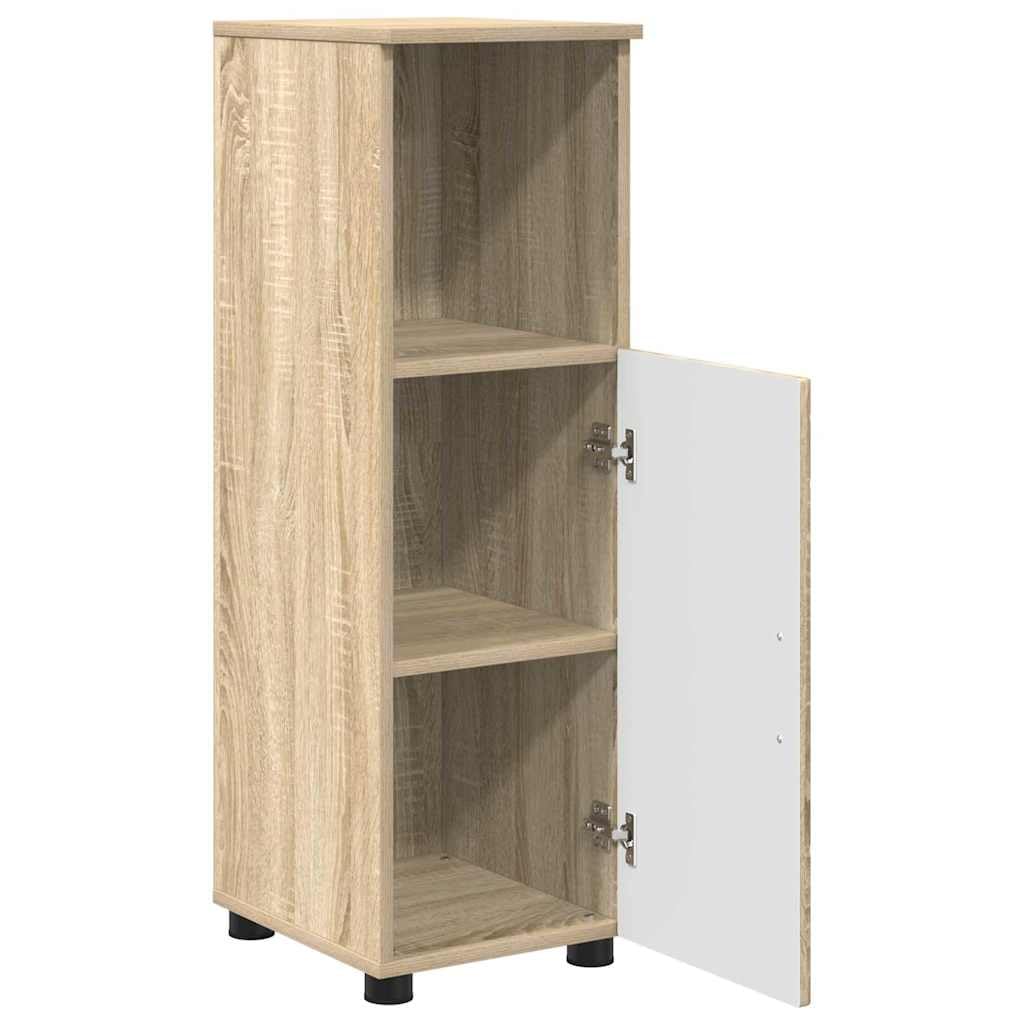 Set di mobili da bagno 76,5 x 35 x 64 cm, 3 pezzi, compensato e