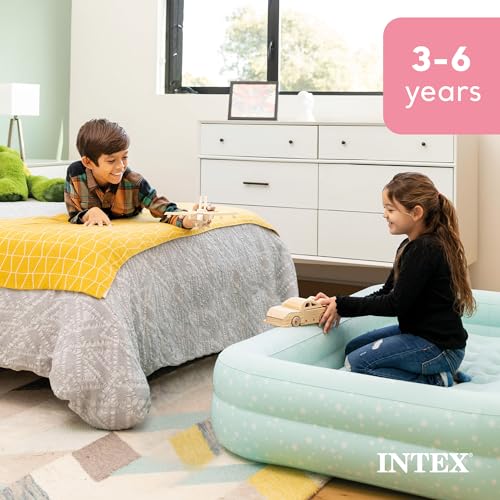 Intex 66810NP Kinder-Reisebett (168 x 107 x 25 cm) Türkis