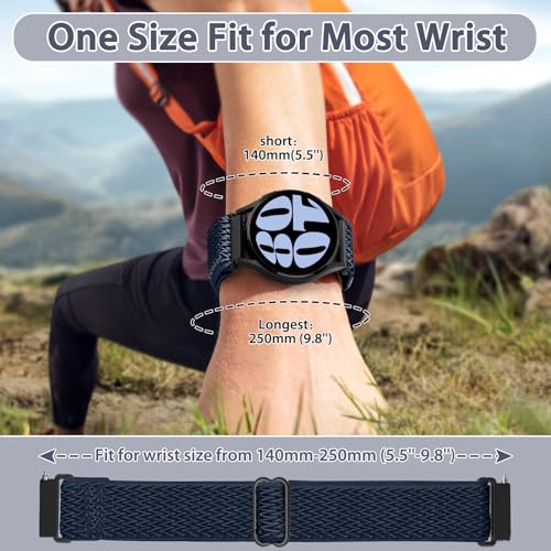 quick release watch band - choice of width -18mm 19mm 20mm 22mm 24mm watch bands solo loop adjustable elastic nylon watch straps replacement wristband for men women