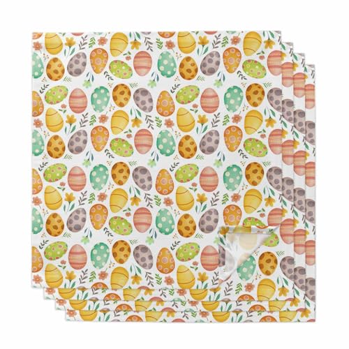 Servilletas de Tela Set de 4 Multicolor Cuadradas miniatura 1