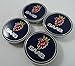 Saab Wheel Center Caps Set of 4 12775052 12802487 Blue 2.5