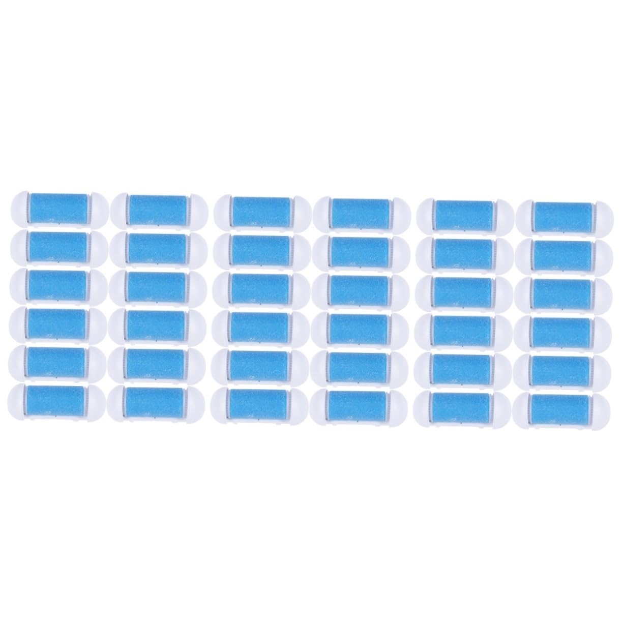 FRCOLOR 36piezas Rodillos De Repuesto Para Limpiar Pies Para Eliminar Piel Muerta Diseño Curvado Compatible Limpiadores Electrónicos De Pies