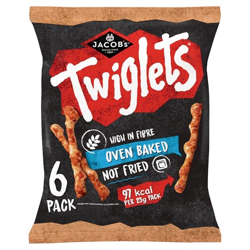 JACOBS Twiglets Original Baked Snacks Multipack 6x23g 138g