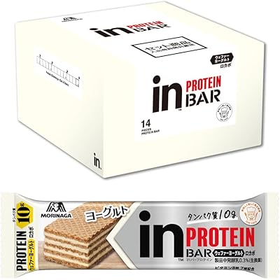 inバープロテイン<ヨーグルト> 1本 ×14本 森永製菓 ウエファー タンパク質 ビタミンB群7種 ロカボ 国産【Amazon.co.jp限定】”></a> <a rel=