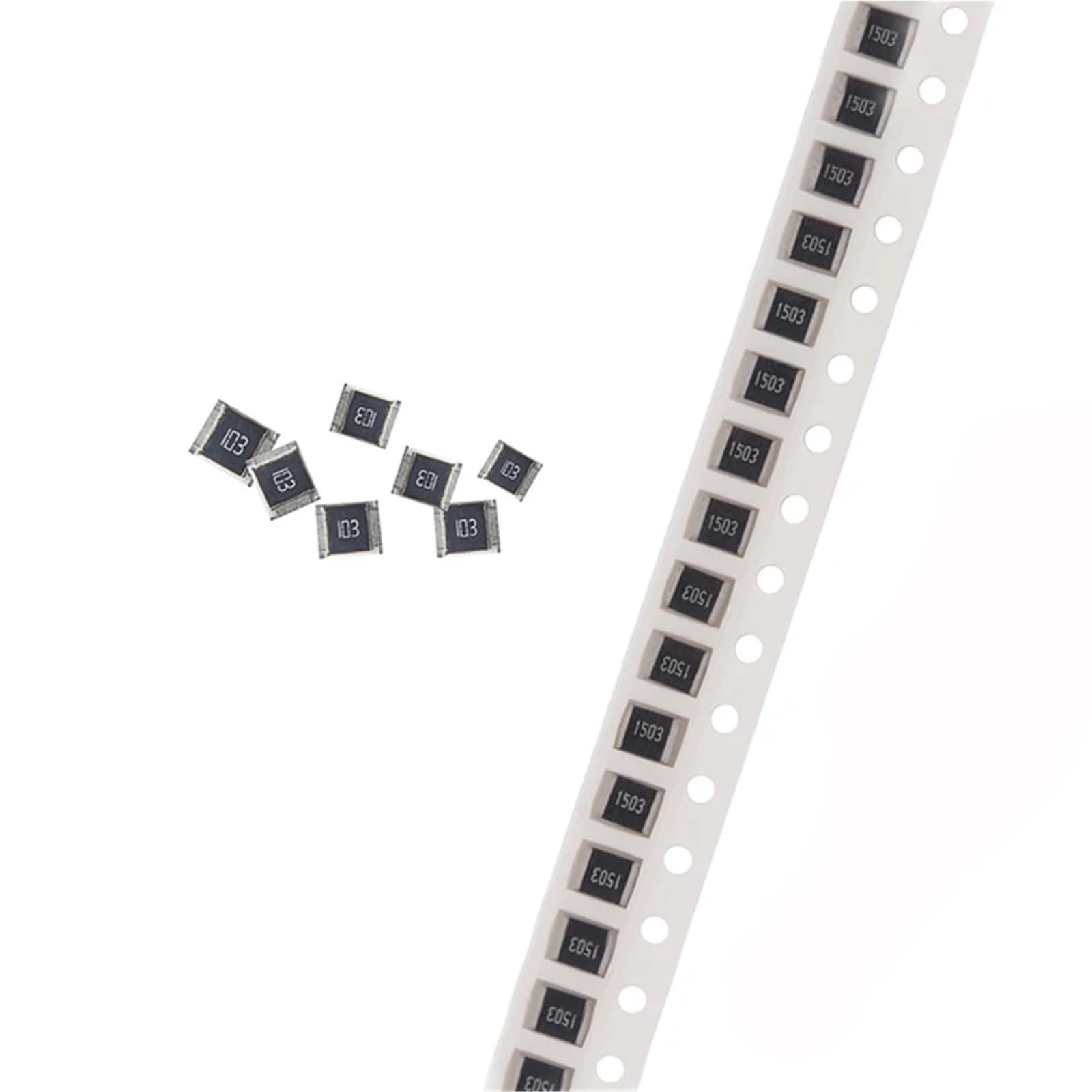 Lote de 100 resistencias SMD 1210, 0R-10M, 1/2W, 5%, 10, 100, 220, 470 ohmios, 0R, 10R, 100R, 220R, 470R, 1K, 2,2K, 4,7K, 1K, 10K, 47K, 100K, 470K, 1M, 10M(82R)