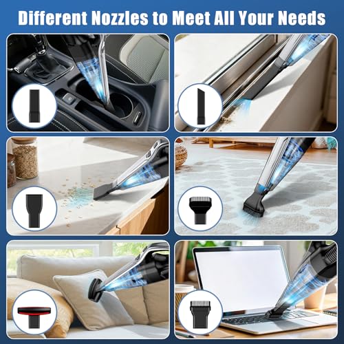 6-in-1 Portable Mini Vacuum Cleaner