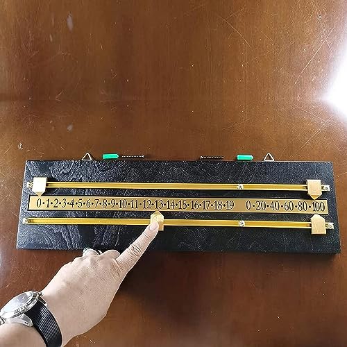 Marcador de billar para pared, marcador de snooker y pool, accesorio para juegos de billar miniatura 2
