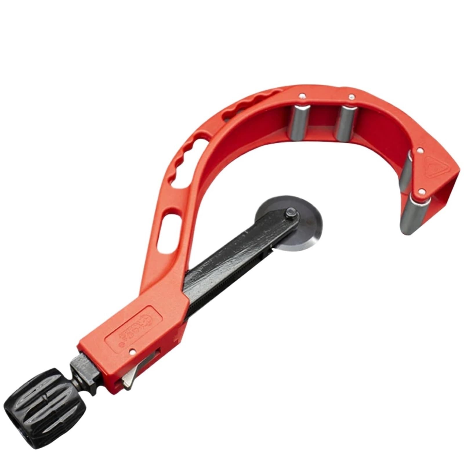 Cortador de tubos acero inoxidable tipo rodillo, tijeras metal, 14-65 mm, cortador con cojinetes PVC/PP/PE, herramientas corte plomería para Herramientas de Electricista