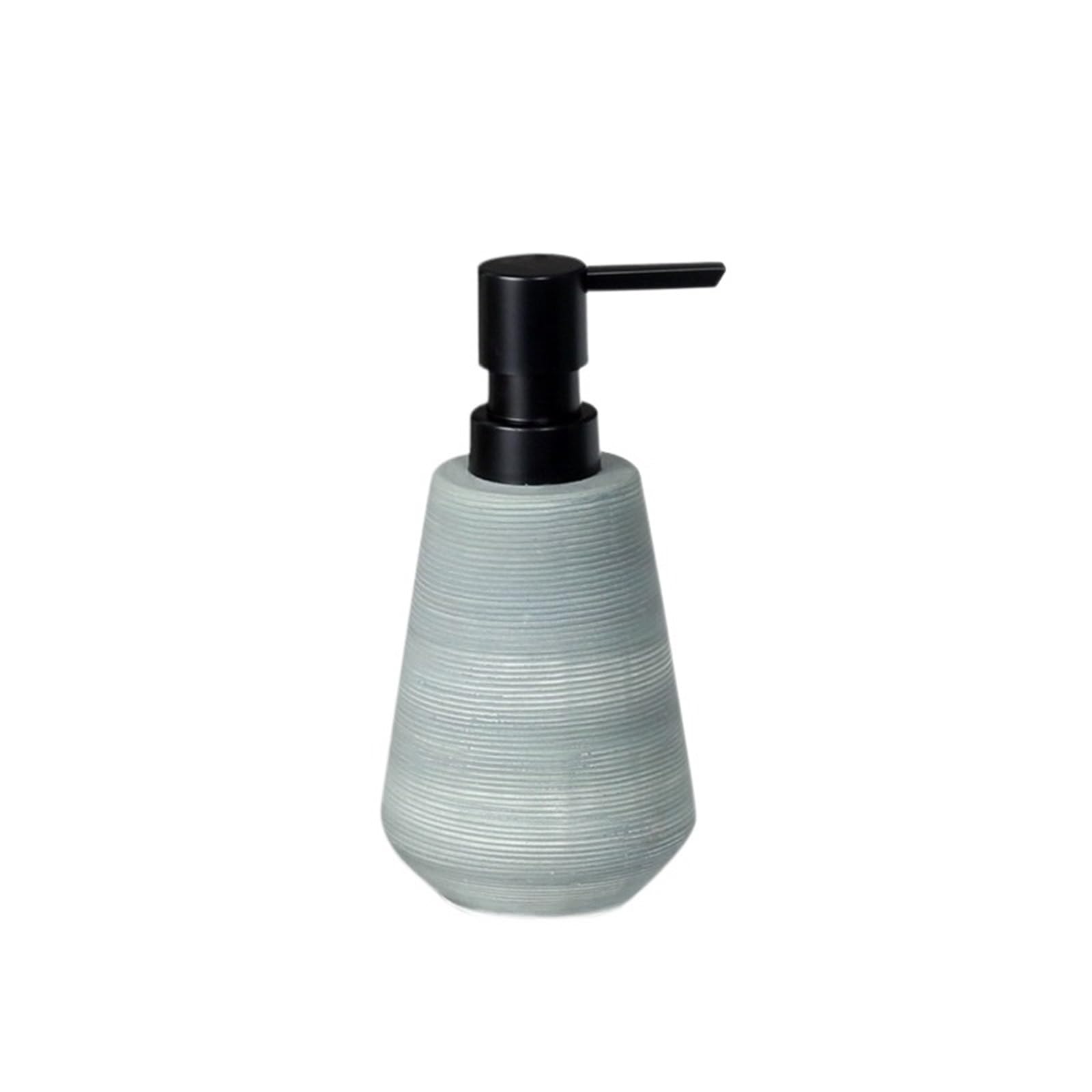 Hand Wash Dispenser Countertop Ceramics Soap Dispensers 350ml Kitchen Bathroom Lotion Dispenser Liquid Container Bathroom & Kitchen(Gris)