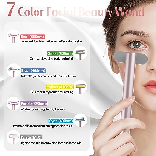 Red-Light-Therapy-For-Face, 7 In 1 Led Light Therapy Eye Equipment For Skin Care At Home Red Light Therapy Face Massager Skin Rejuvenation Light #TOP1
