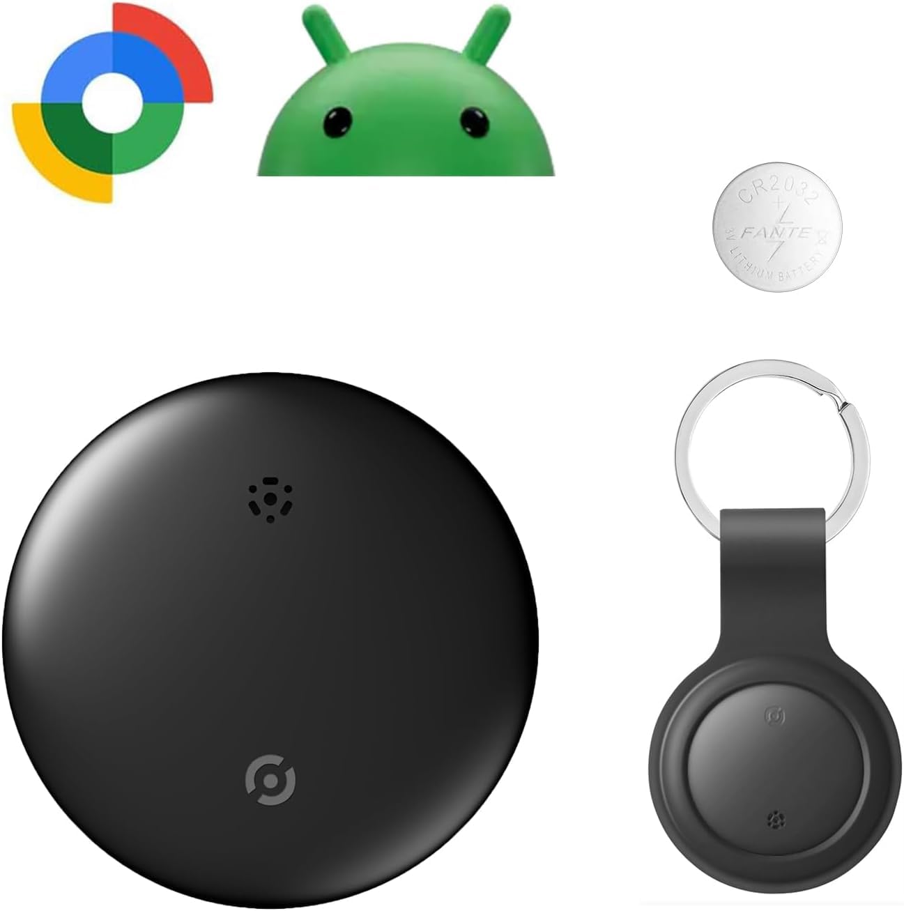 Amazon.co.jp: KERYOOLI エアタグ android 紛失防止タグ Google の 