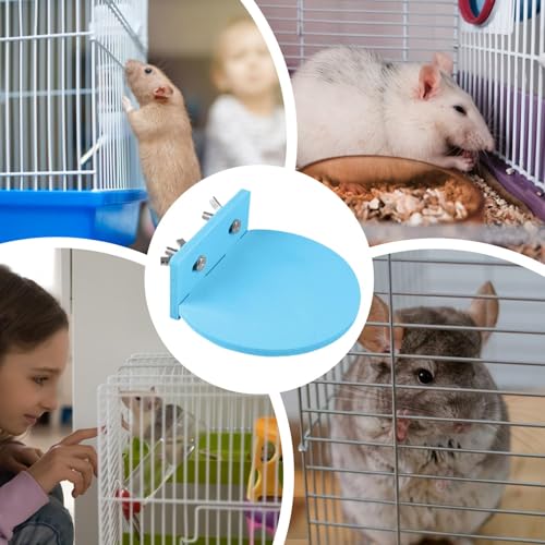 Suporte para brincar de hamster, suporte para hamster para brincar em gaiola, Terraço de descanso an