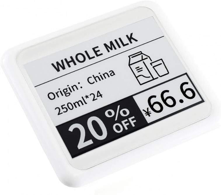 4.2inch Passive NFC-Powered e-Paper No Battery Wireless Powering and Data Transfer Fast Refreshing 400×300 Black/White Color E-ink Display
