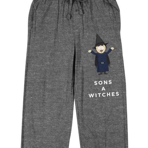 South Park Randy Marsh Sons A Witches Men's Heather Gray Sleep Pajama Pants2