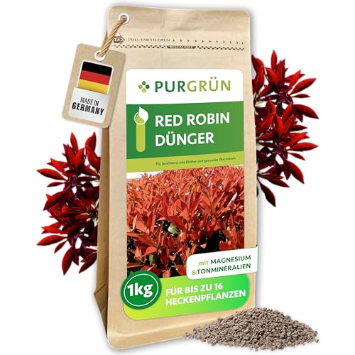Purgrün® Red-Robin-Dünger 1 kg – Magnesium für intensive...